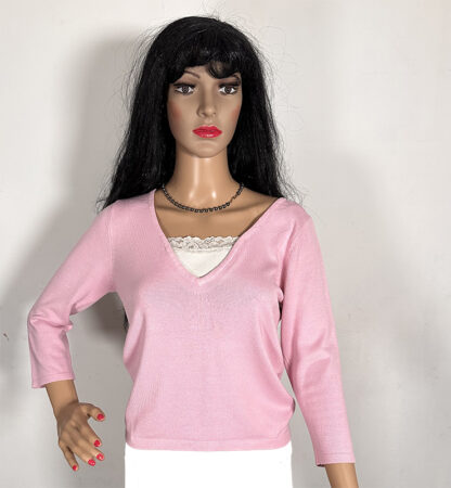 PETIT PULL couleur rose - T. 38